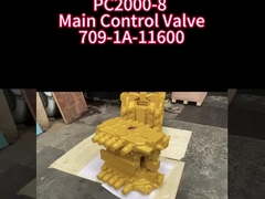 PC2000-8 Van điều khiển chính 709-1A-11600 709-1A-11100 Cho máy đào Komatsu