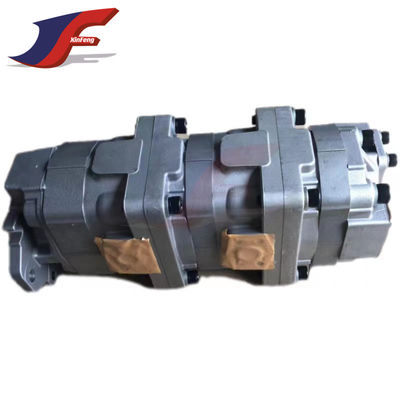 Máy bơm bánh răng 705-55-34110 705-55-34090 Máy bơm ba phi công thủy lực